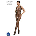 PASSION - COLLEZIONE ECO BODYSTOCKING ECO BS012 NERO – Bodystocking