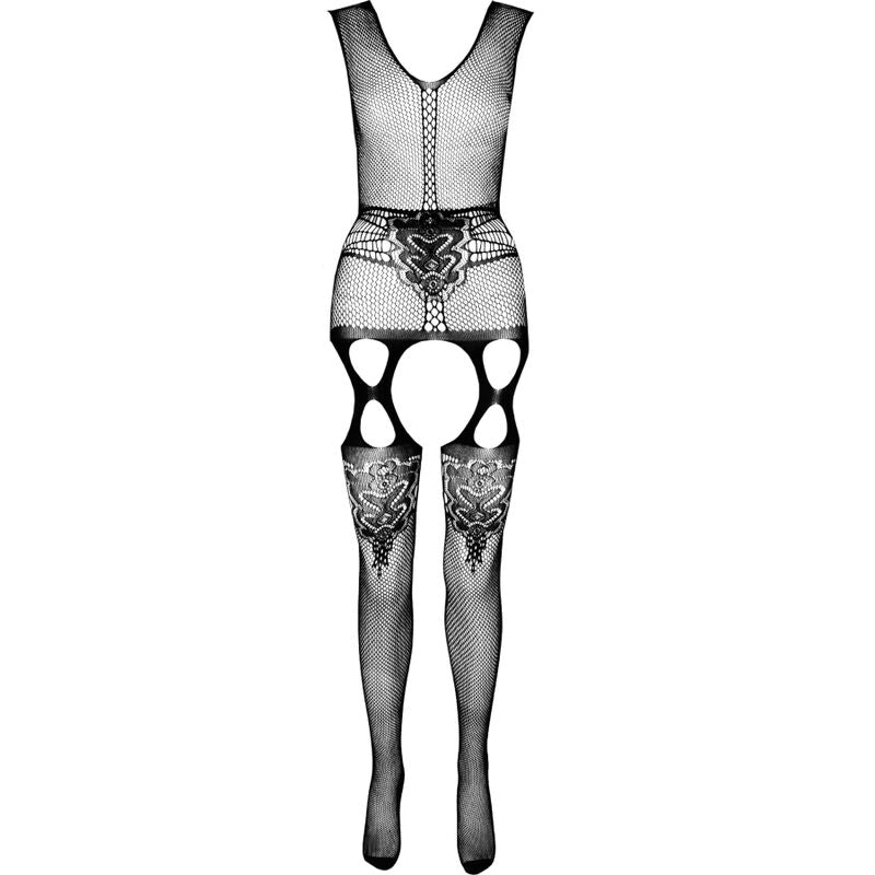 PASSION - COLLEZIONE ECO BODYSTOCKING ECO BS014 NERO – Bodystocking – foto 3