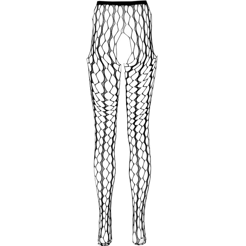 PASSION - COLLEZIONE ECO BODYSTOCKING ECO S007 ROSSO – Calze giarrettiera – foto 4