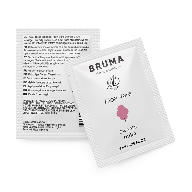 BRUMA - GEL SCORREVOLE ALOE VERA GUSTO DOLCI 6 ML – Dose singola
