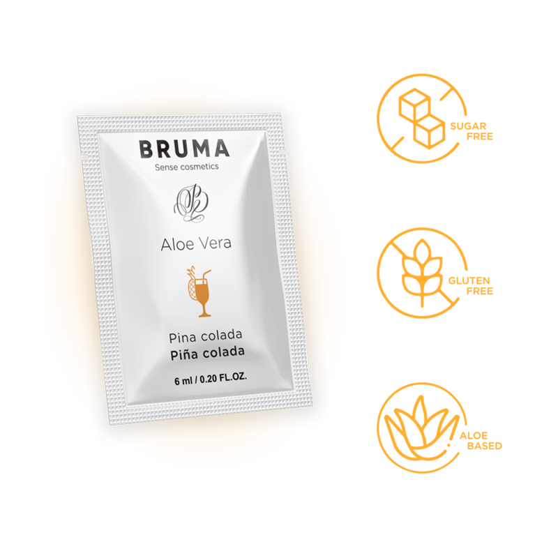 BRUMA - GEL SCORREVOLE ALOE VERA GUSTO PINA COLADA 6 ML – Dose singola – foto 3