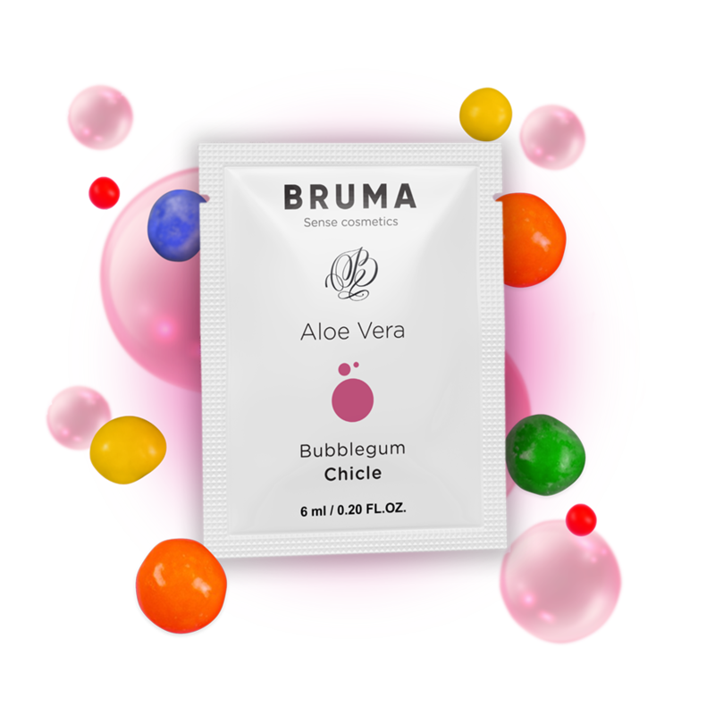 BRUMA - GEL SCORREVOLE ALOE VERA GUSTO BUBBLEGUM 6 ML – Dose singola – foto 2