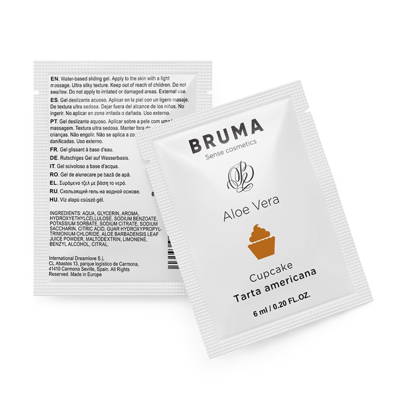 BRUMA - GEL SCORREVOLE ALOE VERA GUPCAKE 6 ML – Dose singola