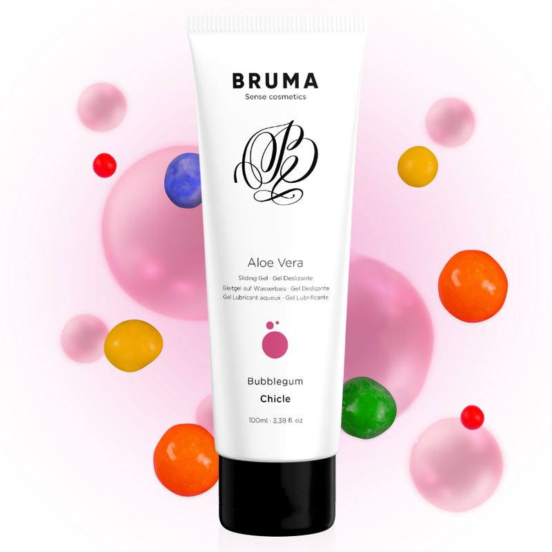 BRUMA - GEL SCORREVOLE ALOE VERA GUSTO BUBBLEGUM 100 ML – Con sapori deliziosi – foto 3