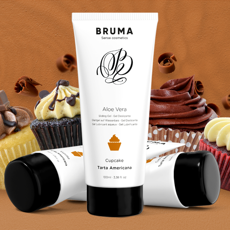 BRUMA - GEL SCORREVOLE ALOE VERA GUSTO CUPCAKE 100 ML – Con sapori deliziosi – foto 6