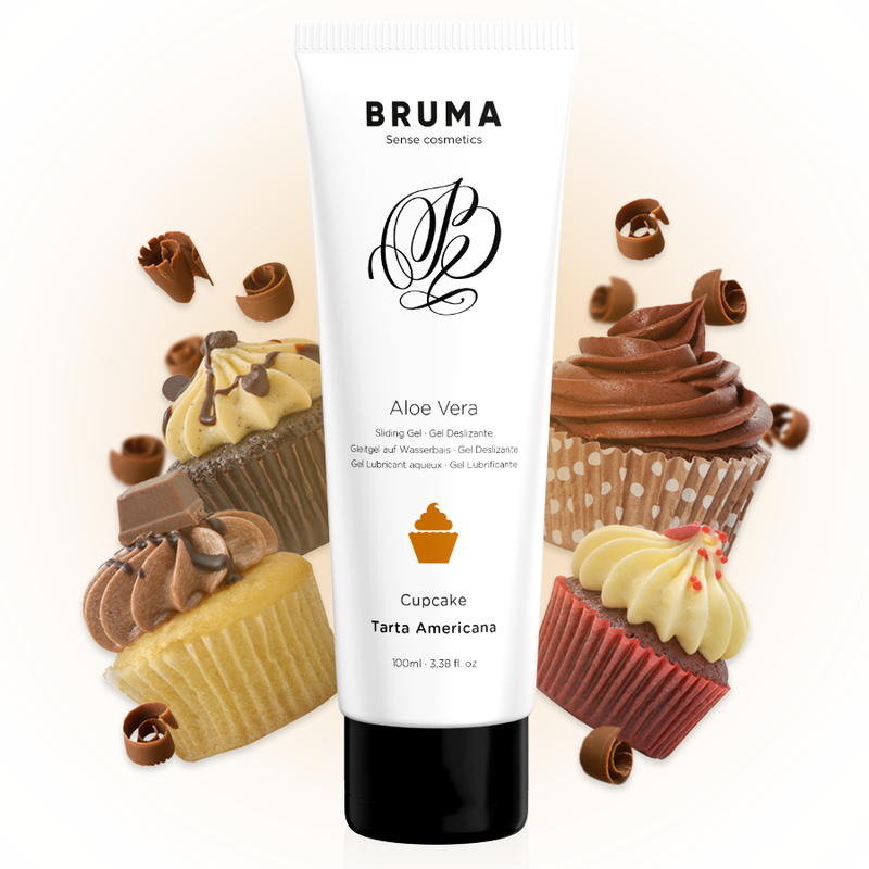 BRUMA - GEL SCORREVOLE ALOE VERA GUSTO CUPCAKE 100 ML – Con sapori deliziosi – foto 3