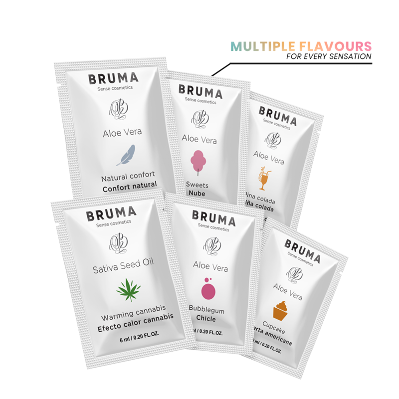 BRUMA - GEL SCORREVOLE ALOE VERA GUSTO PINA COLADA 6 ML – Dose singola – foto 6