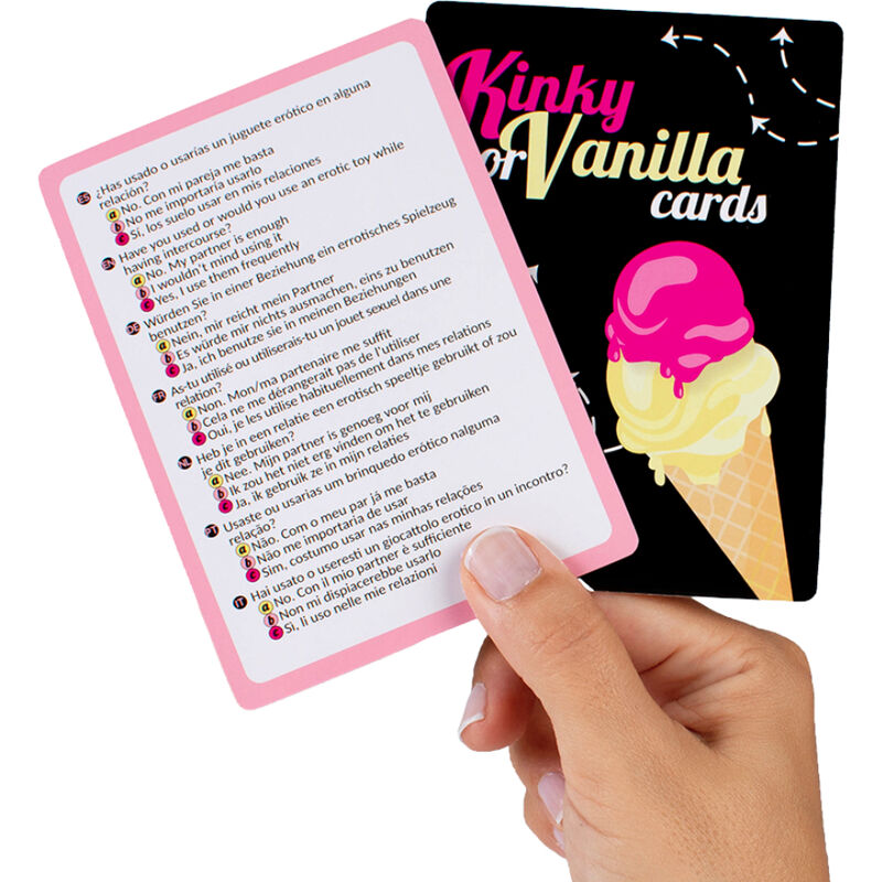 SECRETPLAY - GIOCO KINKY O VANILLA /ES/EN/FR/DE/IT/PT/NL/ – Giochi da tavolo