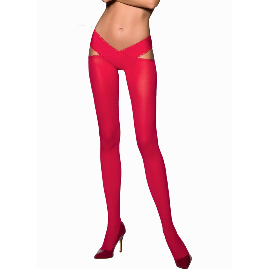 PASSION - TIOPEN 005 COLLANT ROSSO 3/4 60 DEN – Calzini – foto 2