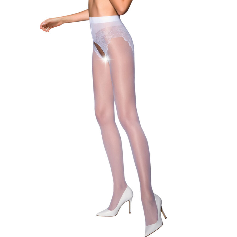PASSION - TIOPEN 006 COLLANT BIANCO 1/2 30 DEN – Calzini – foto 2