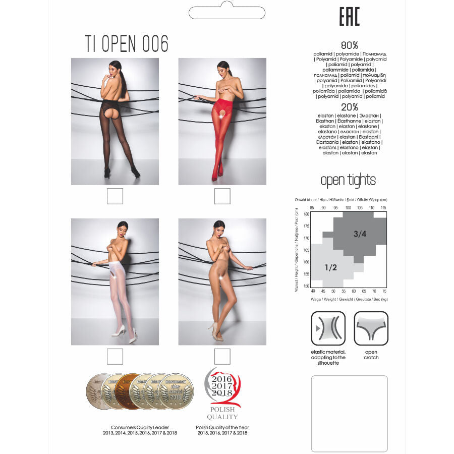 PASSION - TIOPEN 006 COLLANT NERO 3/4 30 DEN – Calzini – foto 4