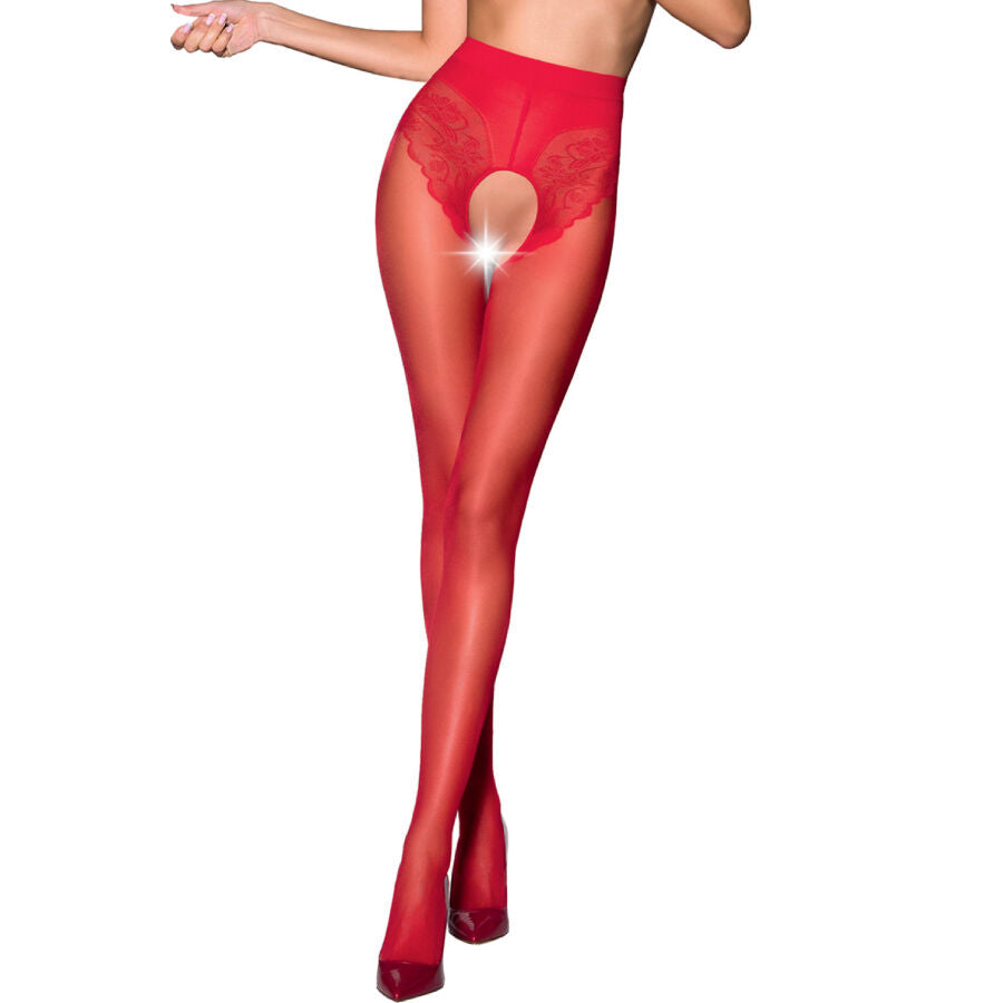 PASSION - TIOPEN 006 COLLANT ROSSO 1/2 30 DEN – Calzini – foto 2