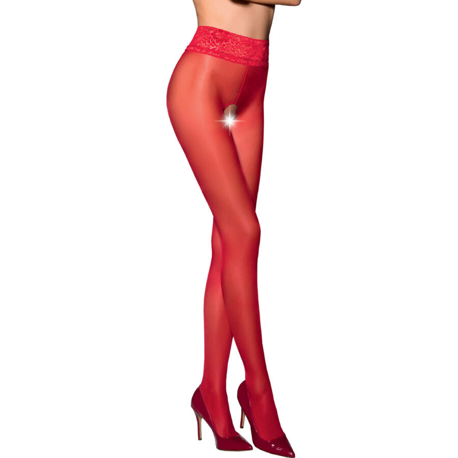 PASSION - TIOPEN 008 COLLANT ROSSO 3/4 30 DEN – Calzini – foto 2