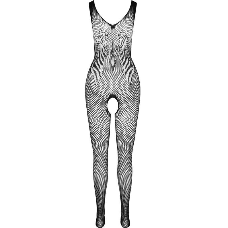 PASSION - BS098 BODYSTOCKING NERO TAGLIA UNICA – Bodystocking – foto 6