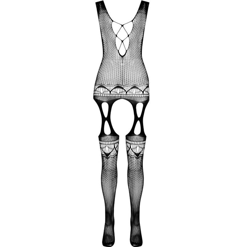 PASSION - BS099 BODYSTOCKING NERO TAGLIA UNICA – Bodystocking – foto 5