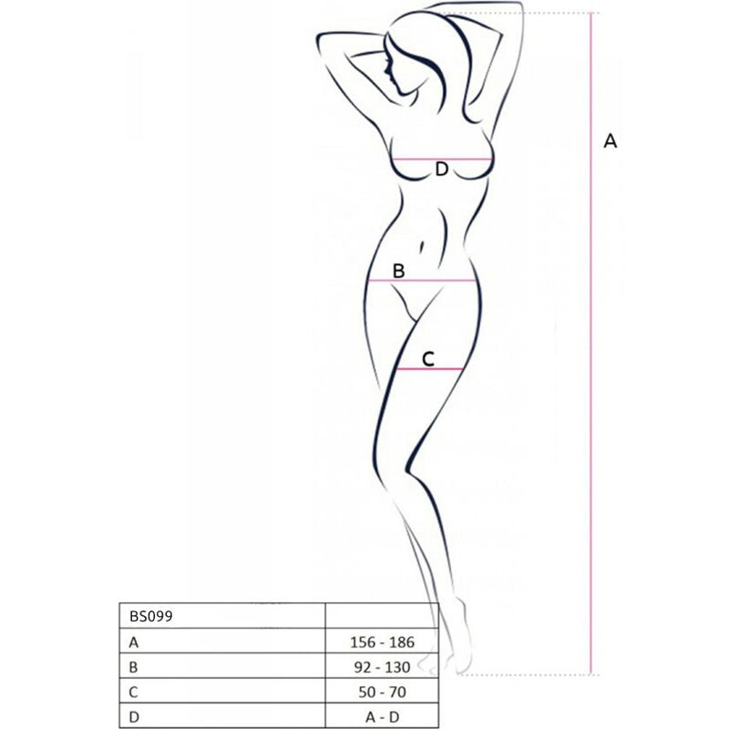 PASSION - BS099 BODYSTOCK ROSSO TAGLIA UNICA – Bodystocking – foto 5