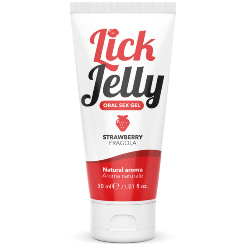 INTIMATELINE - LICK JELLY LUBRIFICANTE ALLA FRAGOLA 50 ML – Con sapori deliziosi