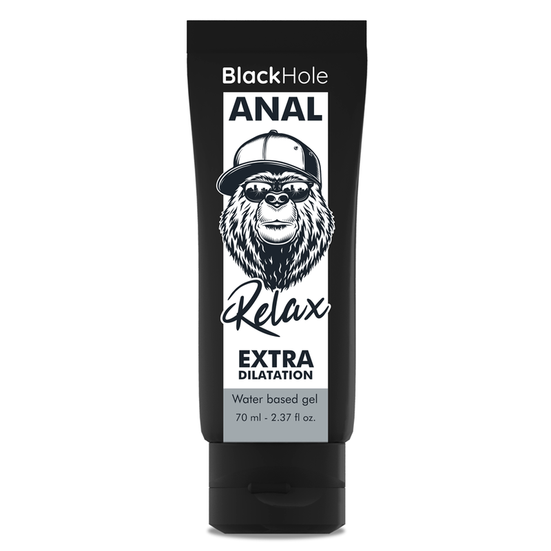 BLACK HOLE - GEL DILATANTE ANALE A BASE D'ACQUA 70 ML – Anali con rilassante