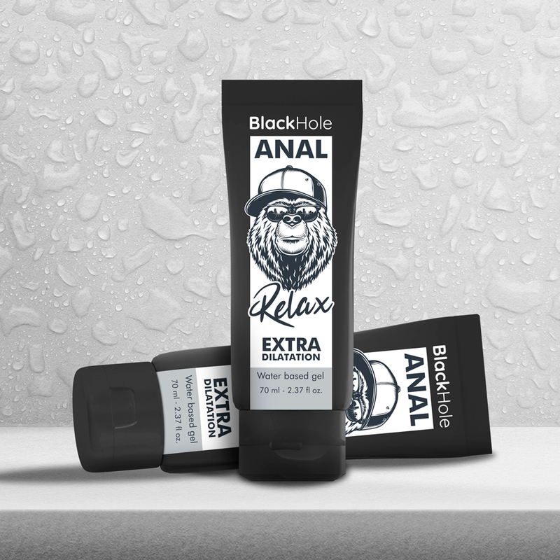 BLACK HOLE - GEL DILATANTE ANALE A BASE D'ACQUA 70 ML – Anali con rilassante – foto 6