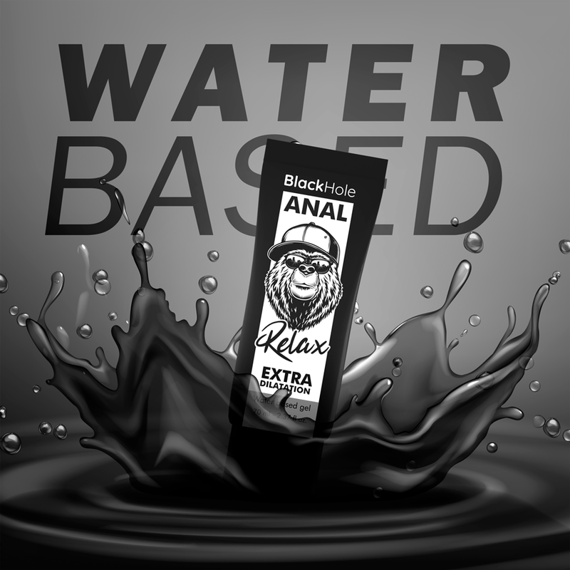 BLACK HOLE - GEL DILATANTE ANALE A BASE D'ACQUA 70 ML – Anali con rilassante – foto 4