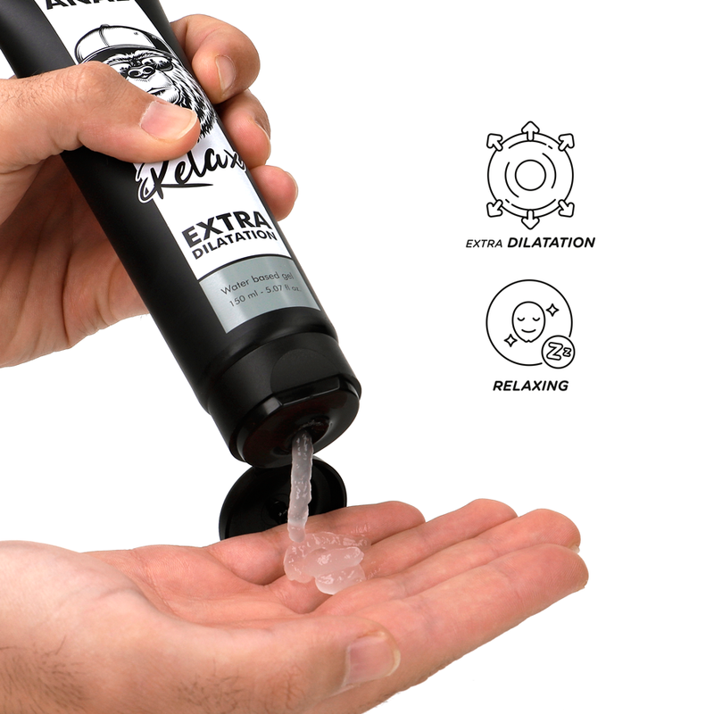 BLACK HOLE - GEL A BASE D'ACQUA DILATAZIONE ANALE 150 ML – Anali con rilassante – foto 3