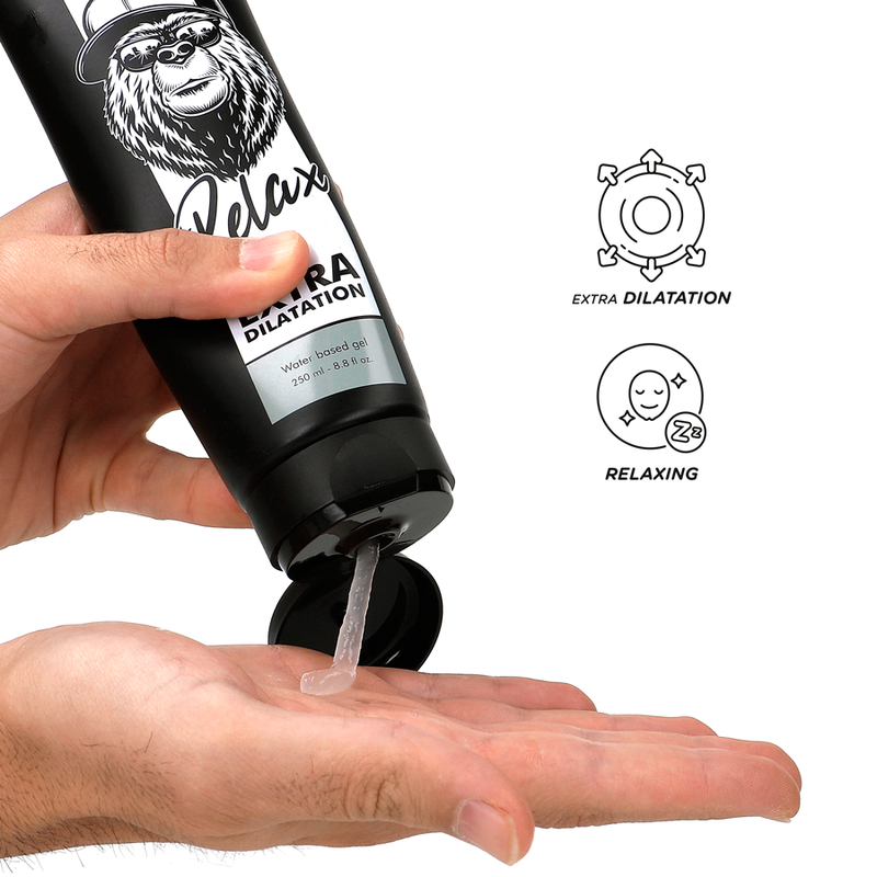 BLACK HOLE - GEL A BASE D'ACQUA DILATAZIONE ANALE 250 ML – Anali con rilassante – foto 3