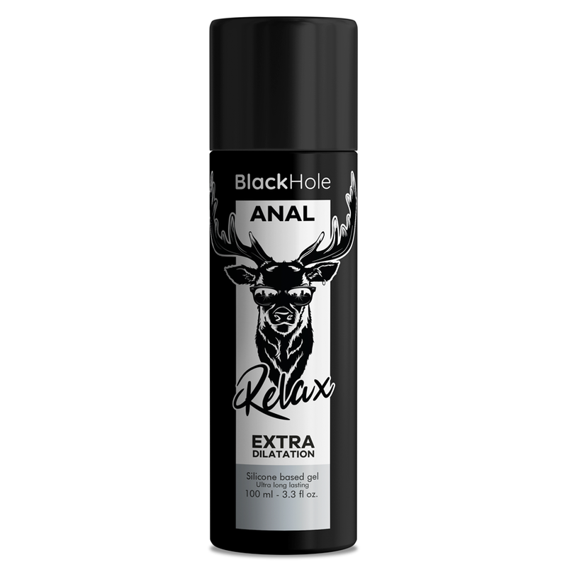 BLACK HOLE - GEL DILATAZIONE ANALE A BASE DI SILICONE 100 ML – Base in silicone