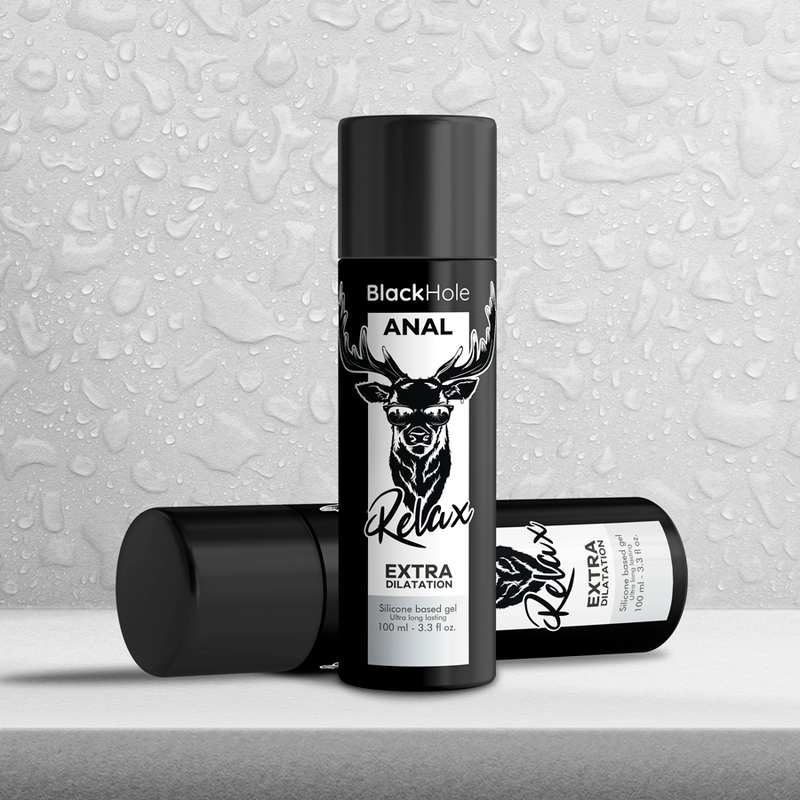 BLACK HOLE - GEL DILATAZIONE ANALE A BASE DI SILICONE 100 ML – Base in silicone – foto 6