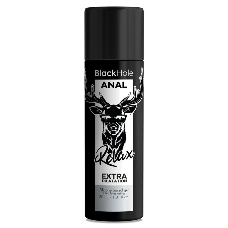 BLACK HOLE - GEL DILATAZIONE ANALE A BASE DI SILICONE 30 ML – Base in silicone