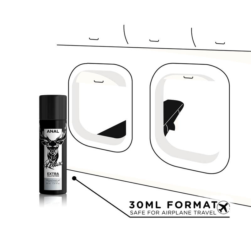 BLACK HOLE - GEL DILATAZIONE ANALE A BASE DI SILICONE 30 ML – Base in silicone – foto 5