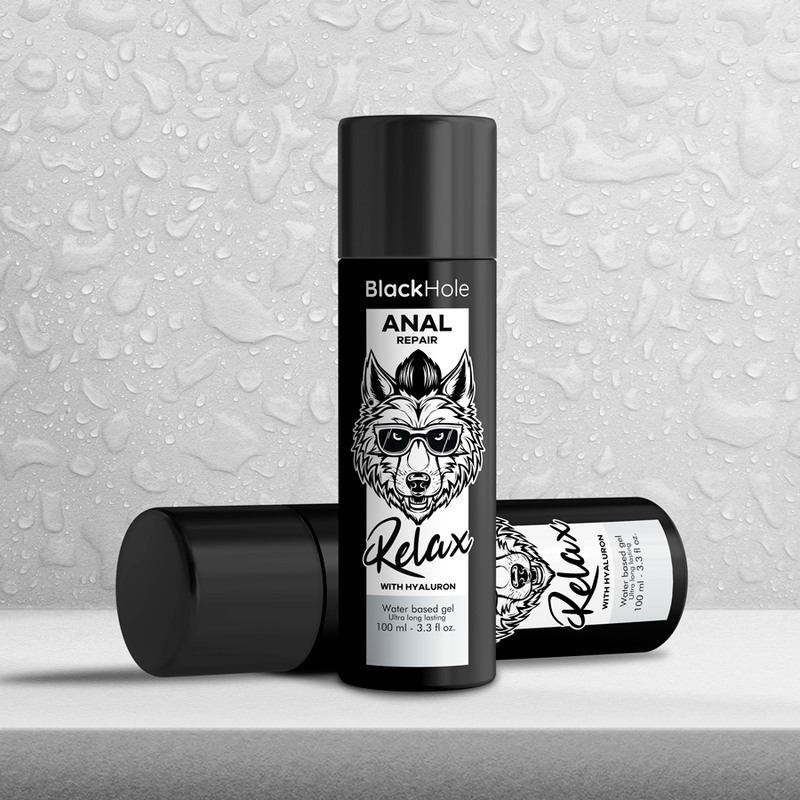 BLACK HOLE - RIPARATORE ANALE A BASE D'ACQUA RELAX CON IALURONICO 100 ML – A base d'acqua – foto 6