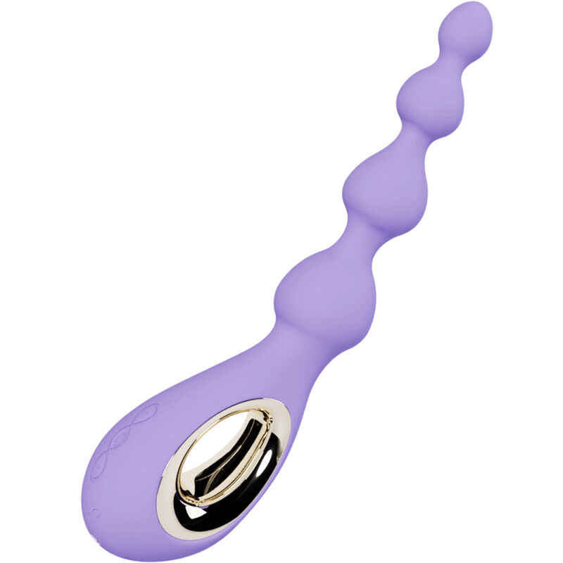 LELO - MASSAGGIATORE ANALE VIOLA CON PERLINE SORAYA – Massaggiatrici – foto 2