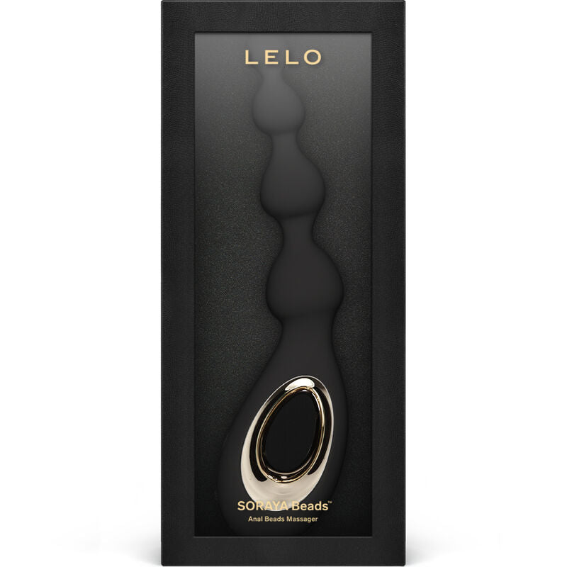 LELO - MASSAGGIATORE ANALE NERO CON PERLINE SORAYA – Massaggiatrici – foto 3