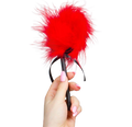 GIOCO SEGRETO - SPOLVERINO MARABOU ROSSO – Piume