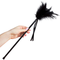 SECRETPLAY - PIUME NERE 40 CM – Boa e piume