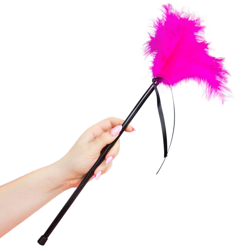 SECRETPLAY - PIUME ROSA 40 CM – Boa e piume
