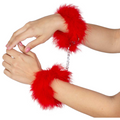 GIOCO SEGRETO - MANETTE MARABOU ROSSO – Mogli