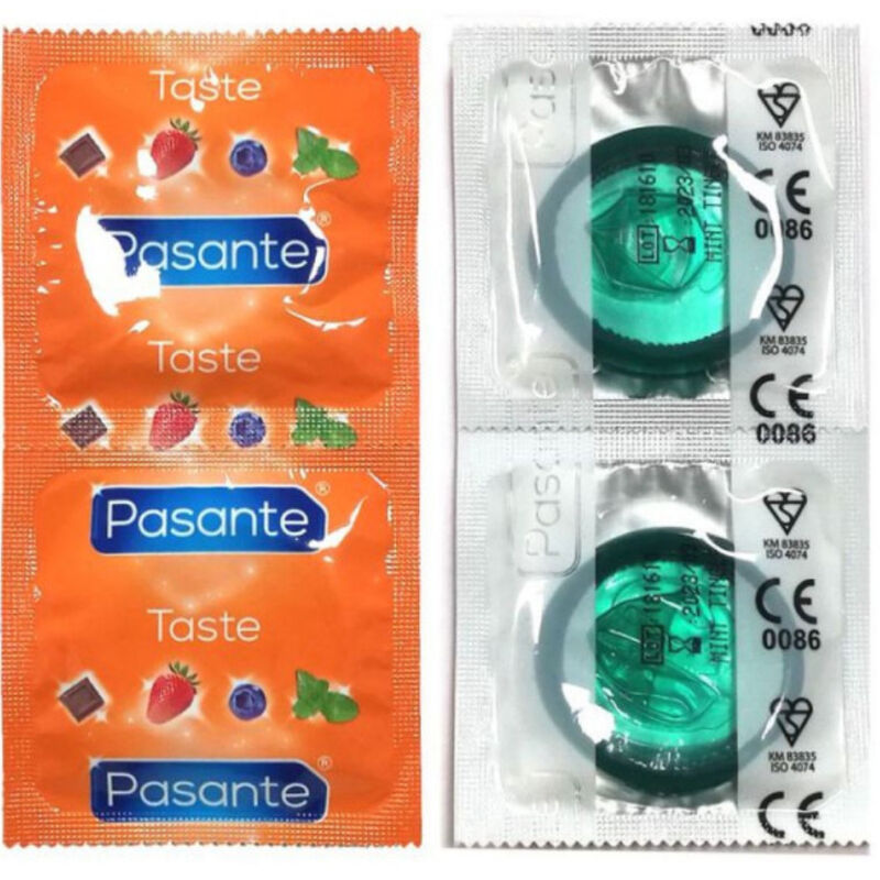 PASANTE - PRESERVATIVI GUSTO MENTA BORSA 144 UNIT – Profumo