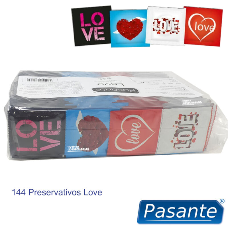 PASANTE - PRESERVATIVI LOVE BAG 144 UNIT – Gamma naturale – foto 3