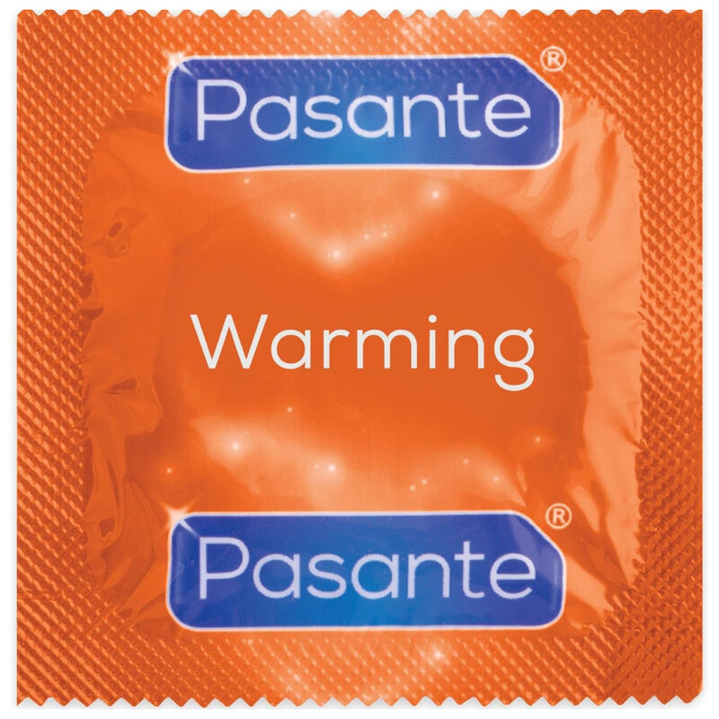 PASANTE - BUSTA PER PRESERVATIVI EFFETTO RISCALDANTE 144 UNIT – Scatole da 30 a 288