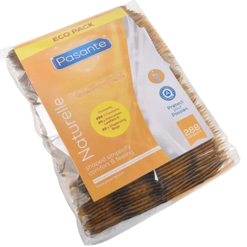 PASANTE - PRESERVATIVI ECO PACK NATURELLE BORSA 288 UNIT – Gamma naturale – foto 3