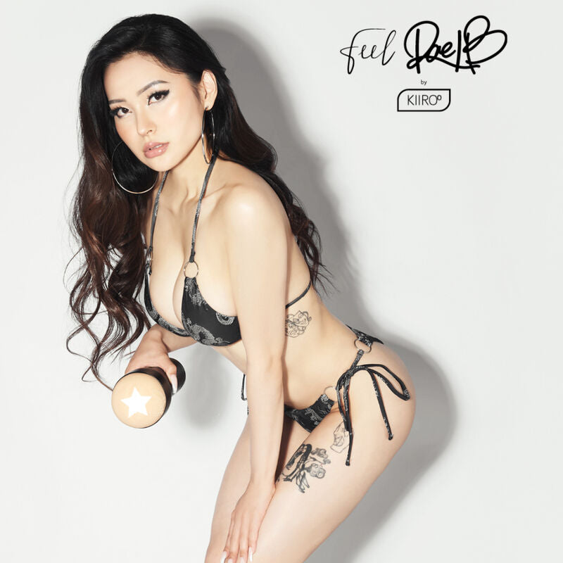 KIIROO - COLLEZIONE FEEL RAE LIL BLACK STARS STROKERS COMPATIBILI CON POWERBLOW – Stelle porno vagine – foto 7