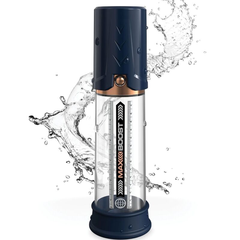 PUMP WORX - MAX BOOST BLU – Pompa per l'ingrandimento del pene – foto 4