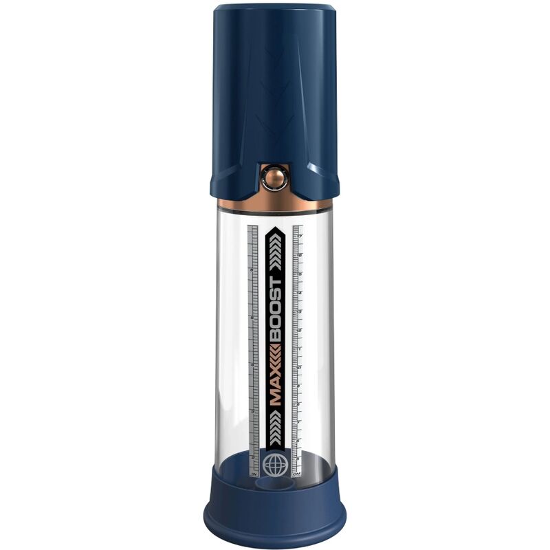 PUMP WORX - MAX BOOST BLU – Pompa per l'ingrandimento del pene