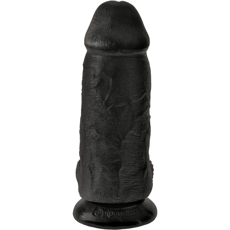 KING COCK - PENE REALISTICO PASSODATO 23 CM NERO – Dildo strapon – foto 3