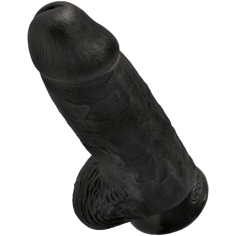 KING COCK - PENE REALISTICO PASSODATO 23 CM NERO – Dildo strapon – foto 4