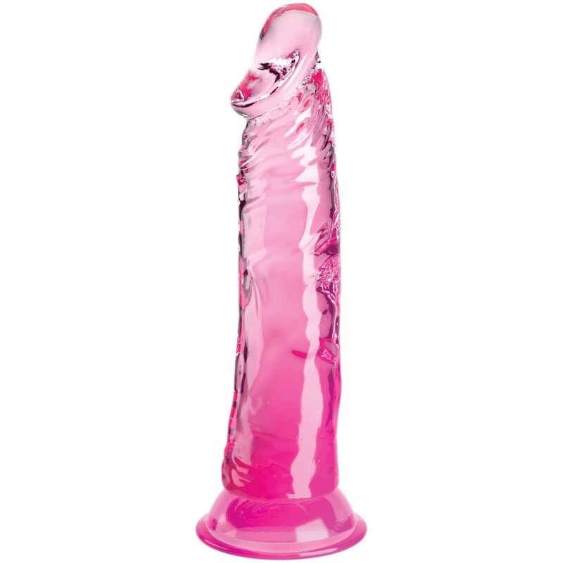 KING COCK - CLEAR PENE REALISTICO 19.7 CM ROSA – Dildo strapon