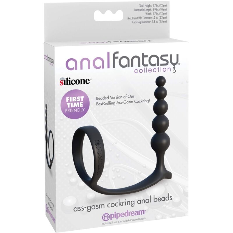ANAL FANTASY ELITE COLLECTION - SFERE ANAL ASS-GASM COCKRING – Perline anali – foto 4