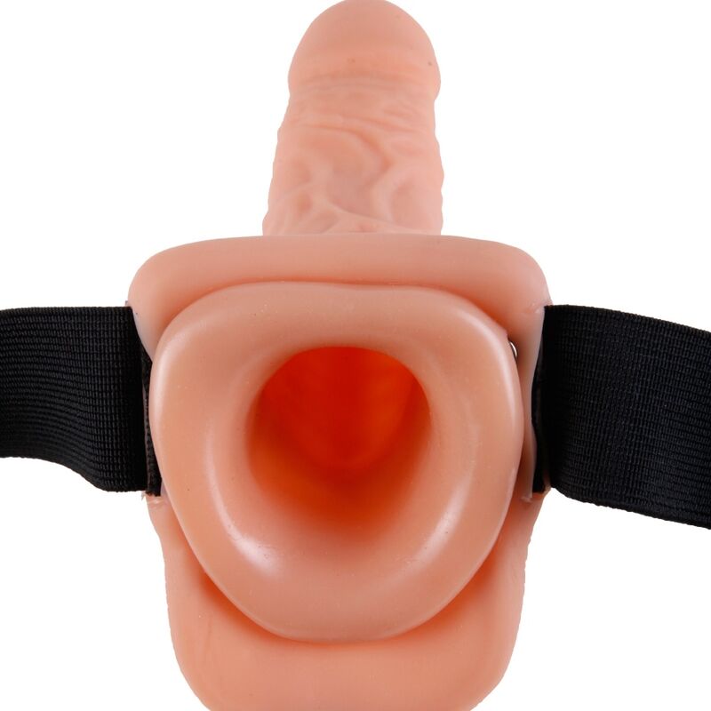 FETISH FANTASY SERIES - IMBRAGATURA REGOLABILE TELECOMANDO PENE REALISTICO CON TESTICOLI 17,8 CM – Peni realistici – foto 2