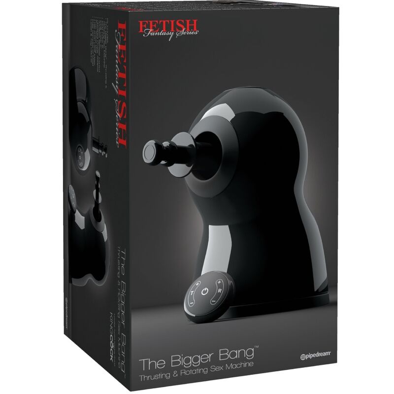 FETISH FANTASY SERIES - MACCHINA DEL SESSO GRANDE ROTAZIONE E SPINTA BANG – Vibratori realistici – foto 9